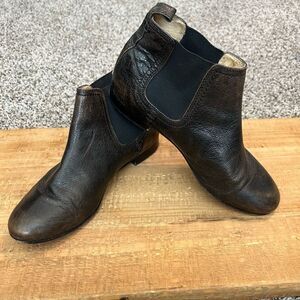 Frye leather‎ ankle boots women's size 9m
